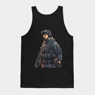 Anti Terrorist Squad Tank Top